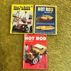 Vintage Hot Rod Magazine's(3); From the 1950's